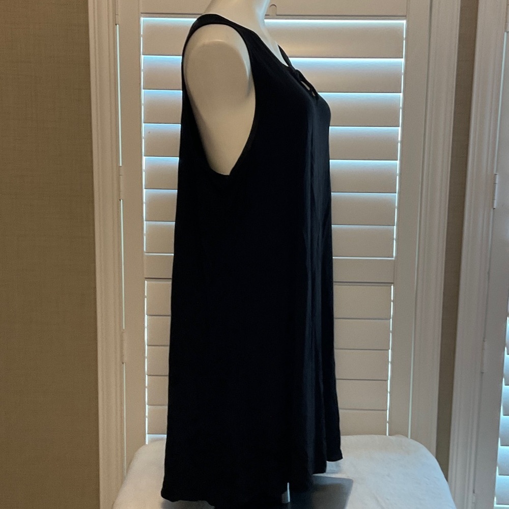 Terra & Sky Black Mini Dress - Picture 3 of 6